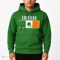 Ireland Shamrock Irish Flag St Patty's Day Hoodie thumb 2