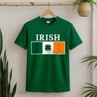 Ireland Shamrock Irish Flag St Patty's Day T-Shirt thumb 2