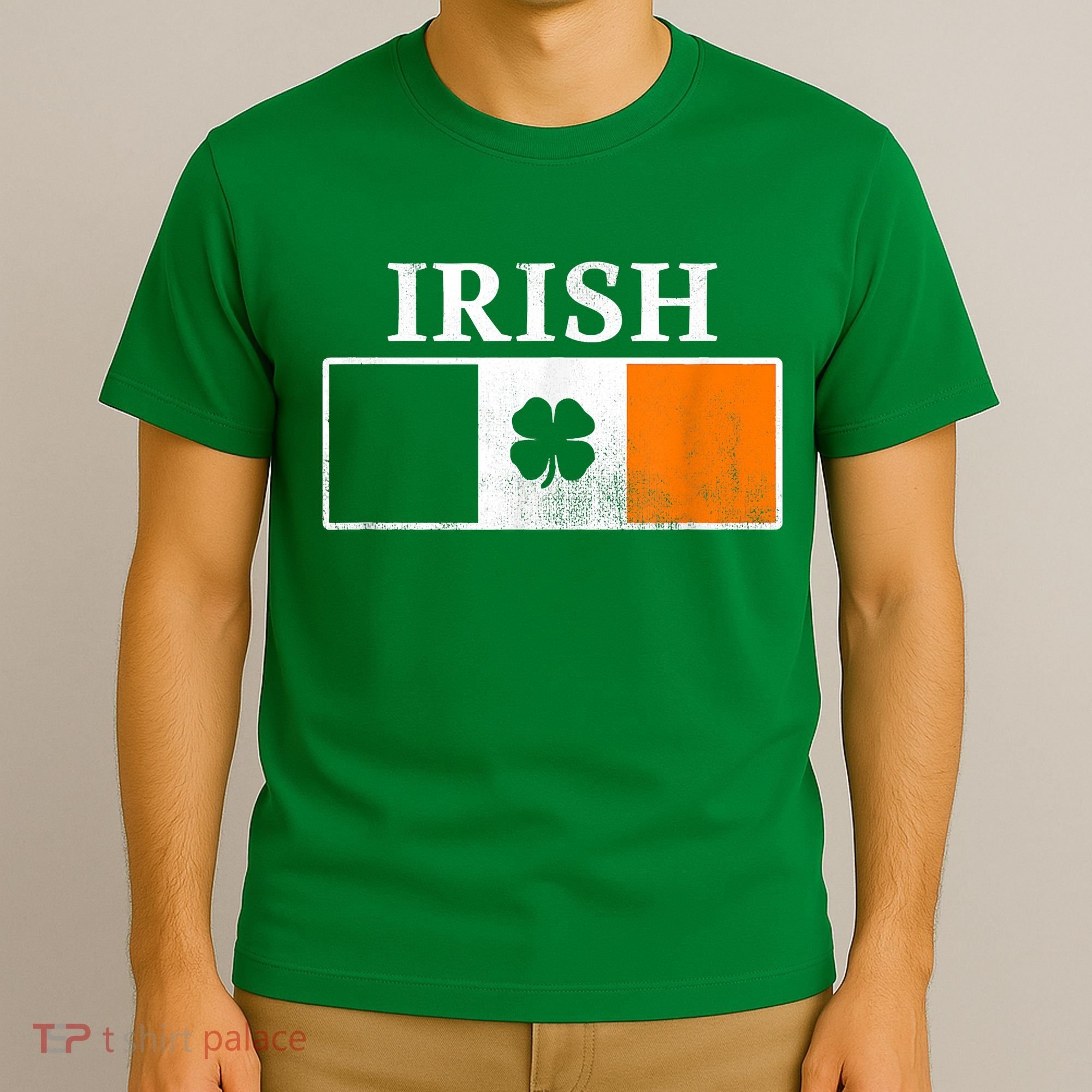 Ireland Shamrock Irish Flag St Patty's Day T-Shirt