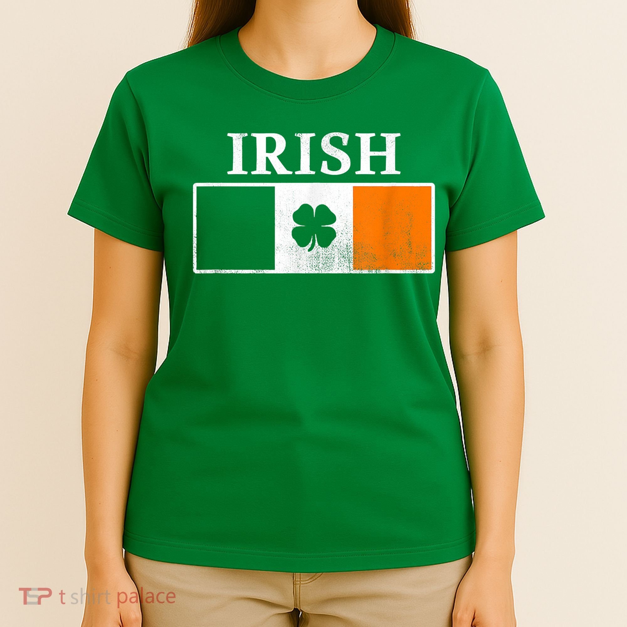 Ireland Shamrock Irish Flag St Patty's Day T-Shirt