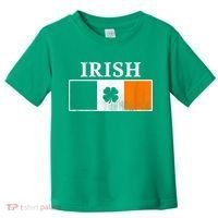 Ireland Shamrock Irish Flag St Patty's Day Toddler T-Shirt thumb 0