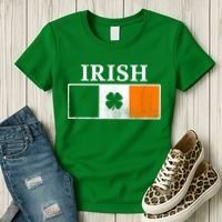 Ireland Shamrock Irish Flag St Patty's Day Women's T-Shirt thumb 3