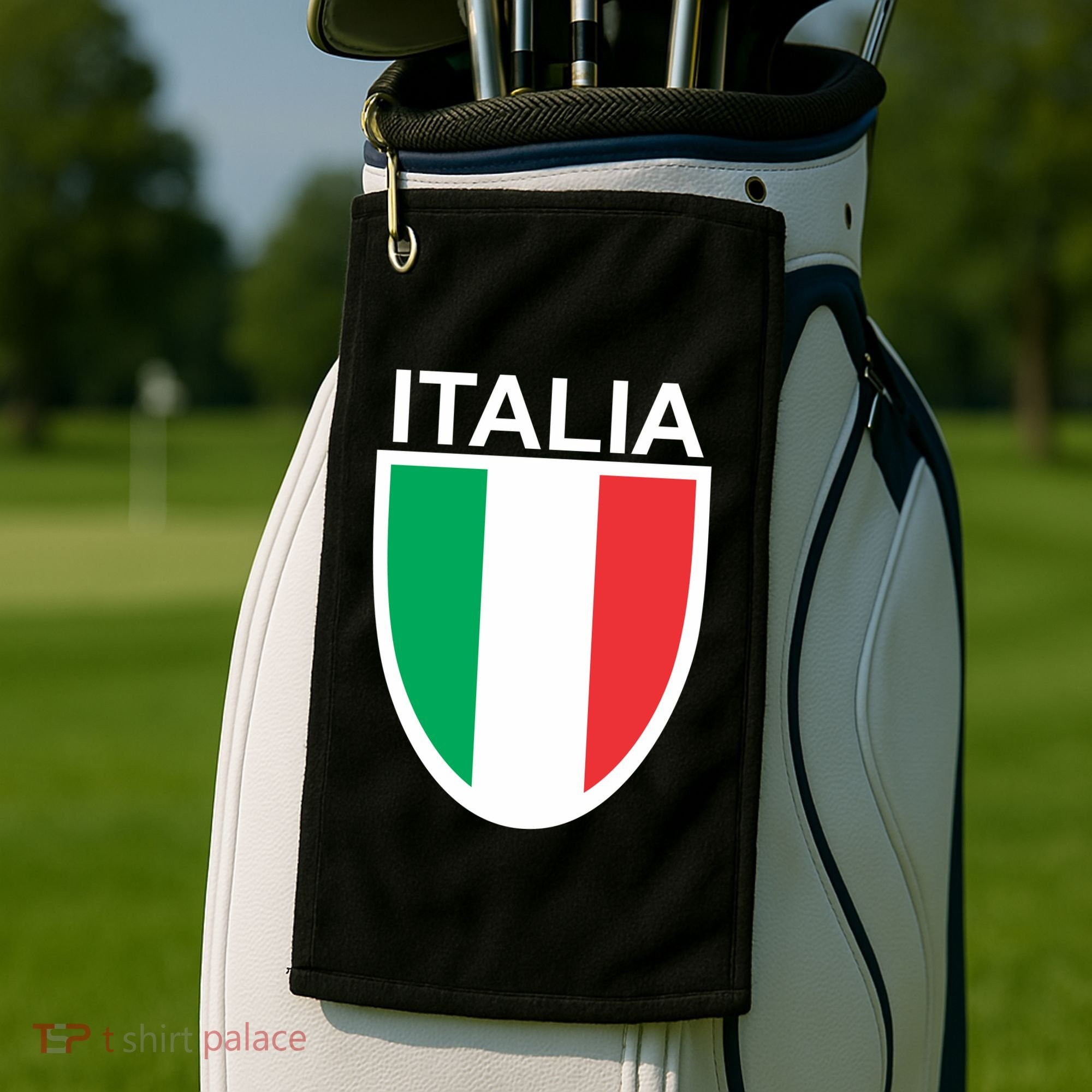 Italia Soccer Golf Towel
