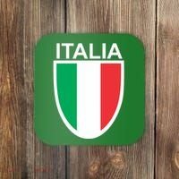 Italia Soccer Coaster thumb 0
