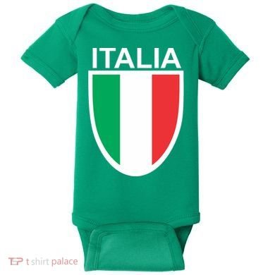 Italia Soccer Baby Bodysuit