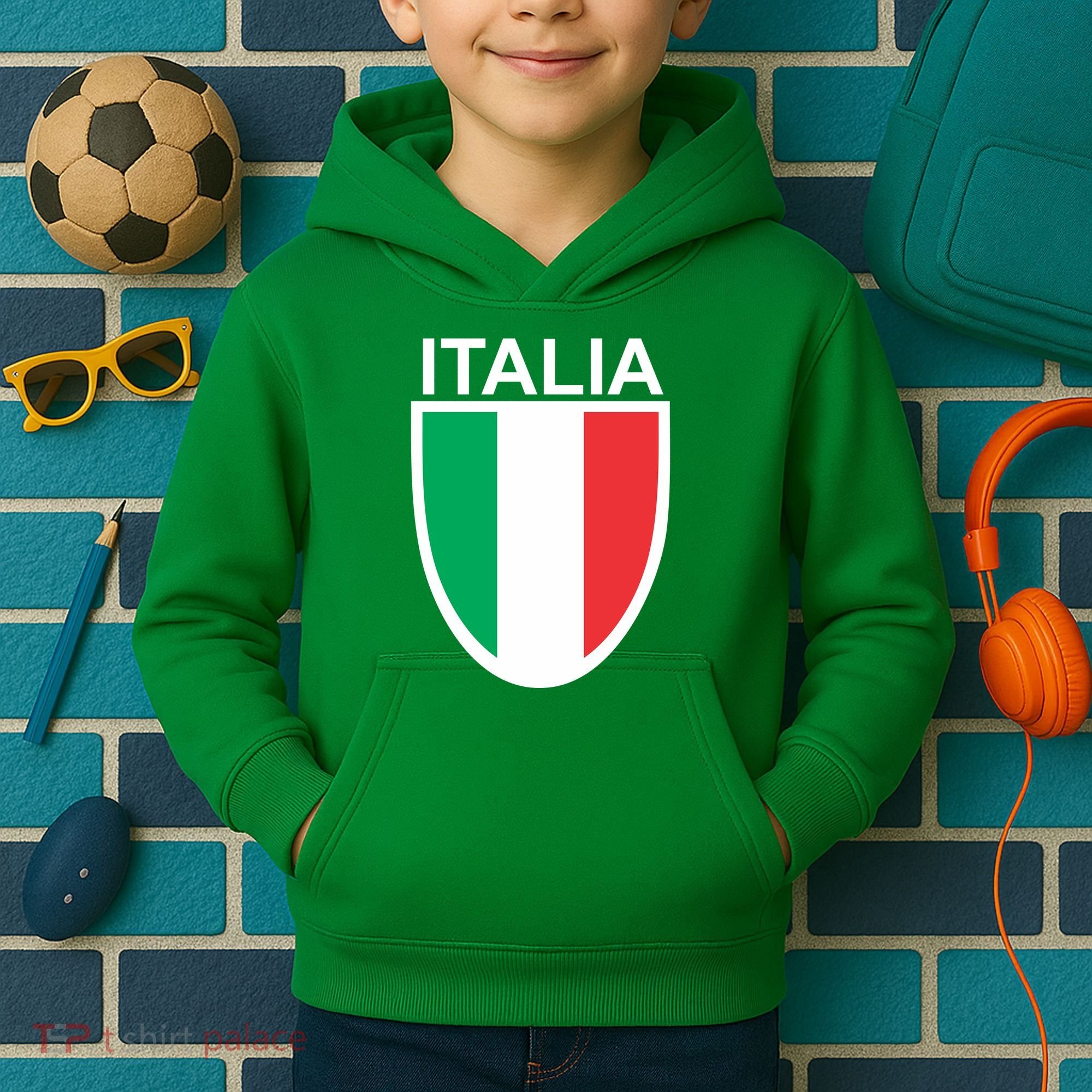 Italia Soccer Kids Hoodie