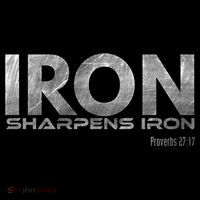 Iron Sharpens Iron Funny Gift USA-Made Doggie Bandana thumb 2