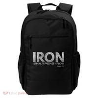 Iron Sharpens Iron Funny Gift Backpack thumb 0