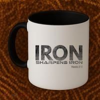 Iron Sharpens Iron Funny Gift Coffee Mug thumb 2