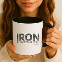 Iron Sharpens Iron Funny Gift Coffee Mug thumb 3