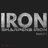 Iron Sharpens Iron Funny Gift Beanie thumb 2