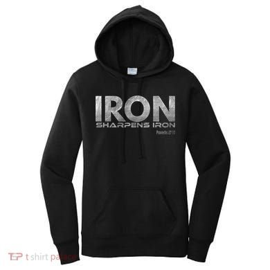 Iron Sharpens Iron Funny Gift Women's Hoodie