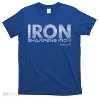 Iron Sharpens Iron Funny Gift T-Shirt thumb 0