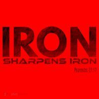 Iron Sharpens Iron Funny Gift Santa Hat thumb 1