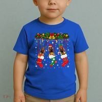 Irish Setter In Sock Xmas Reindeer Santa Elf Dog Gift Toddler T-Shirt thumb 2