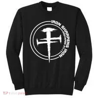 Iron Sharpens Iron Proverbs 27:17 Christian Quote Sweatshirt thumb 0