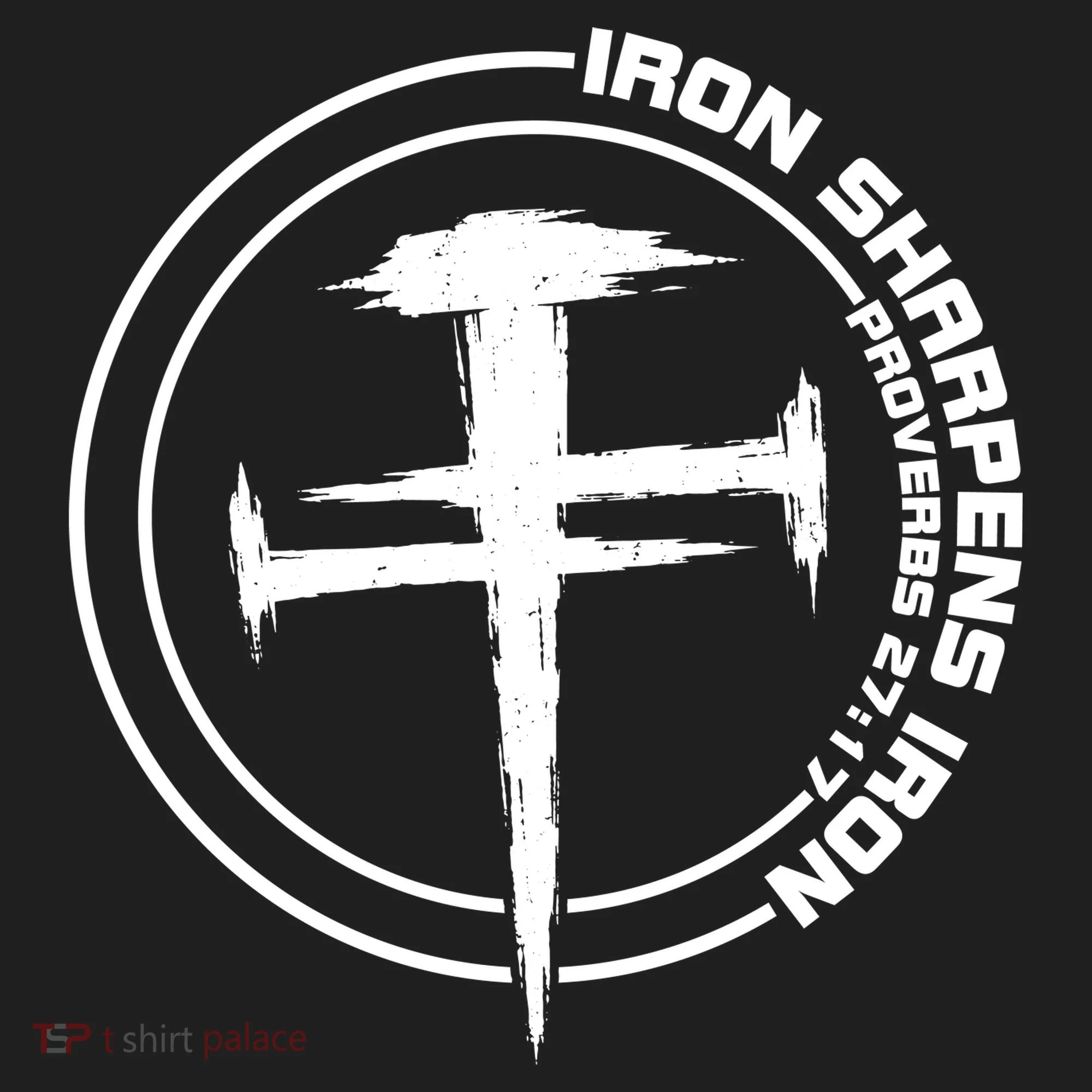 Iron Sharpens Iron Proverbs 27:17 Christian Quote Hat