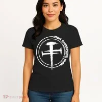 Iron Sharpens Iron Proverbs 27:17 Christian Quote Women's T-Shirt thumb 4