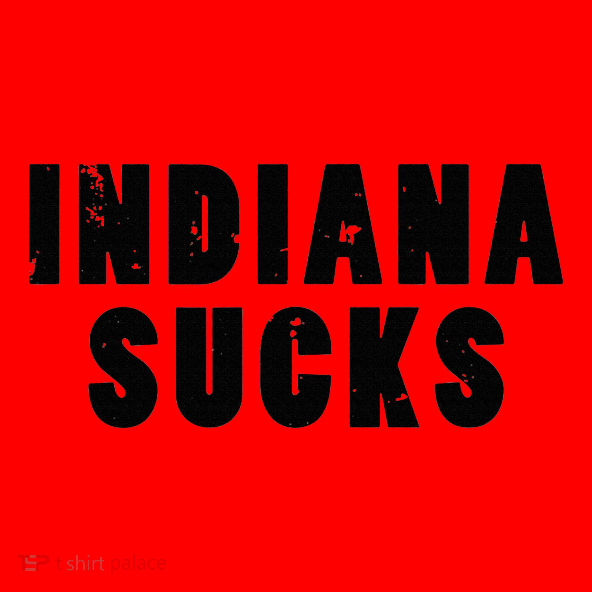 Indiana Sucks Santa Hat
