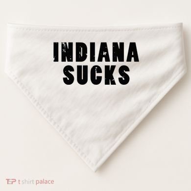 Indiana Sucks USA-Made Doggie Bandana