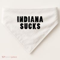 Indiana Sucks USA-Made Doggie Bandana thumb 0