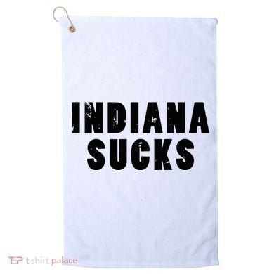 Indiana Sucks Golf Towel