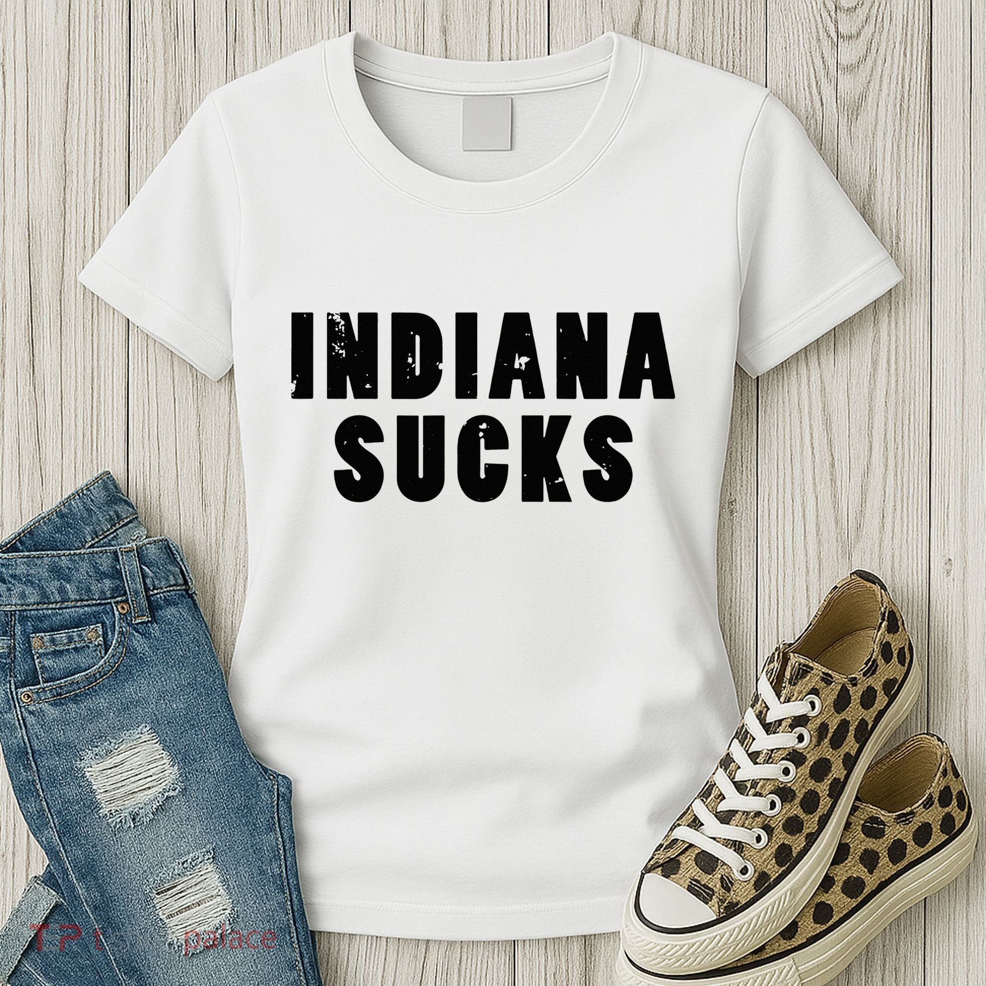 Indiana Sucks Women's T-Shirt