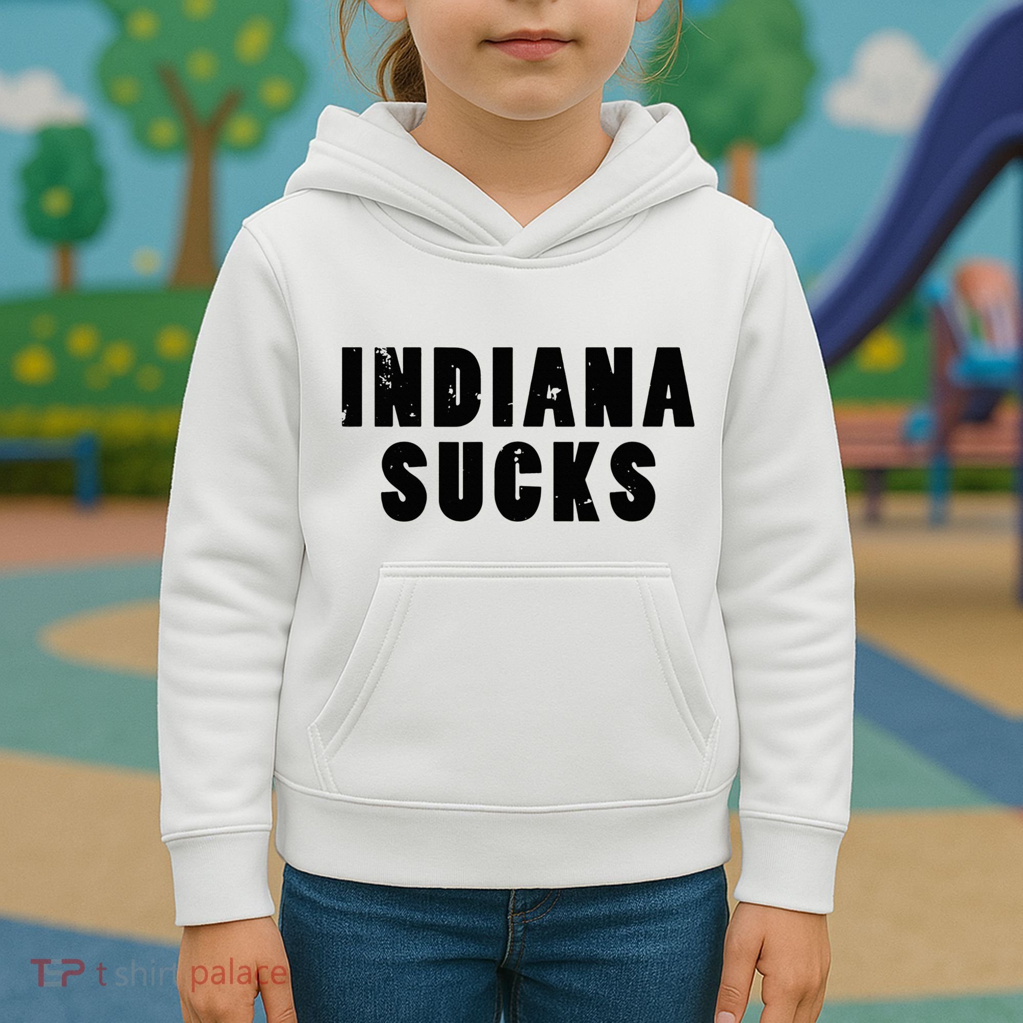 Indiana Sucks Kids Hoodie