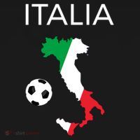 Italy Soccer Italia Forza Azzurri Italian Flag Long Sleeve T-Shirt thumb 7