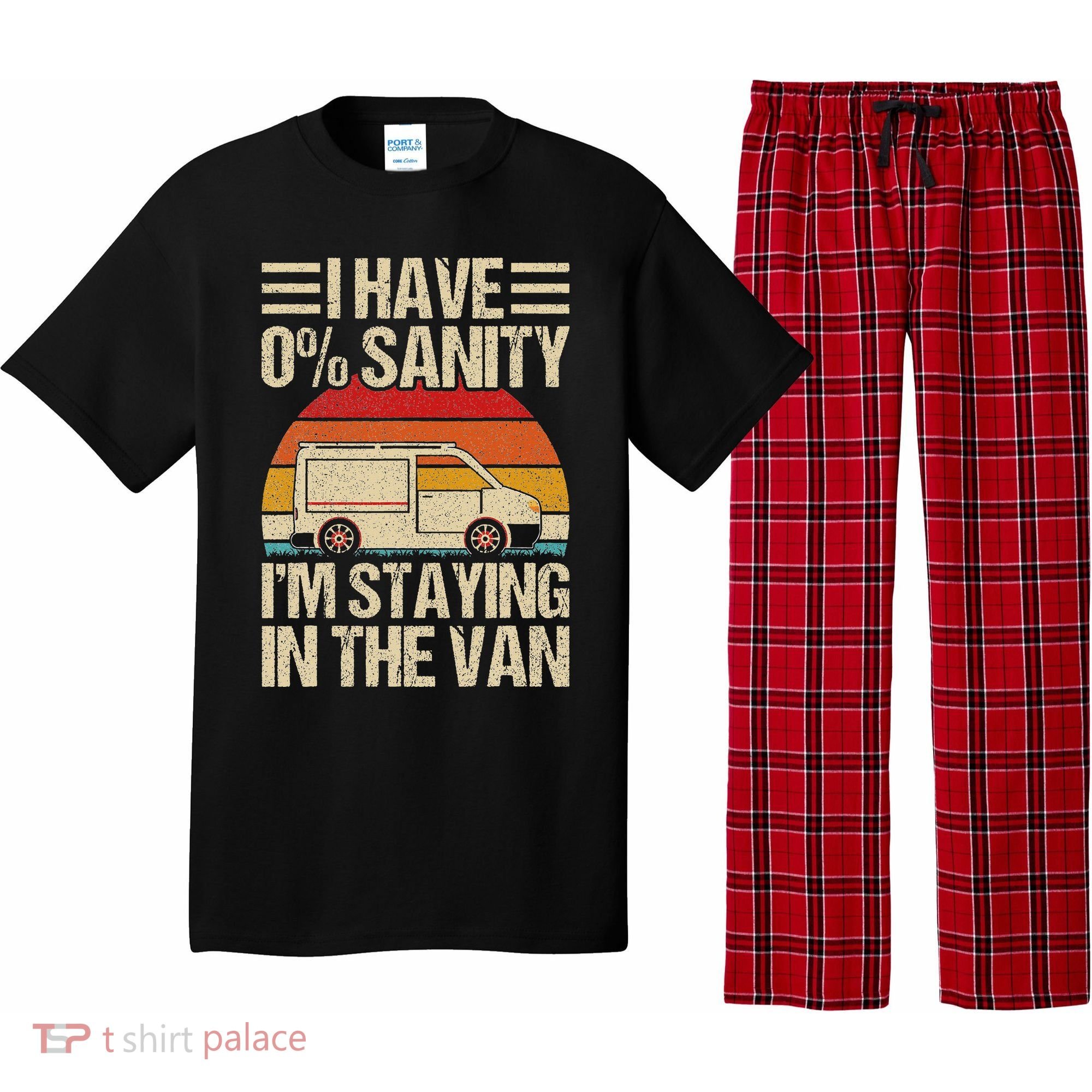 IM Staying In Tha Van Phasmophobia Pajama Set