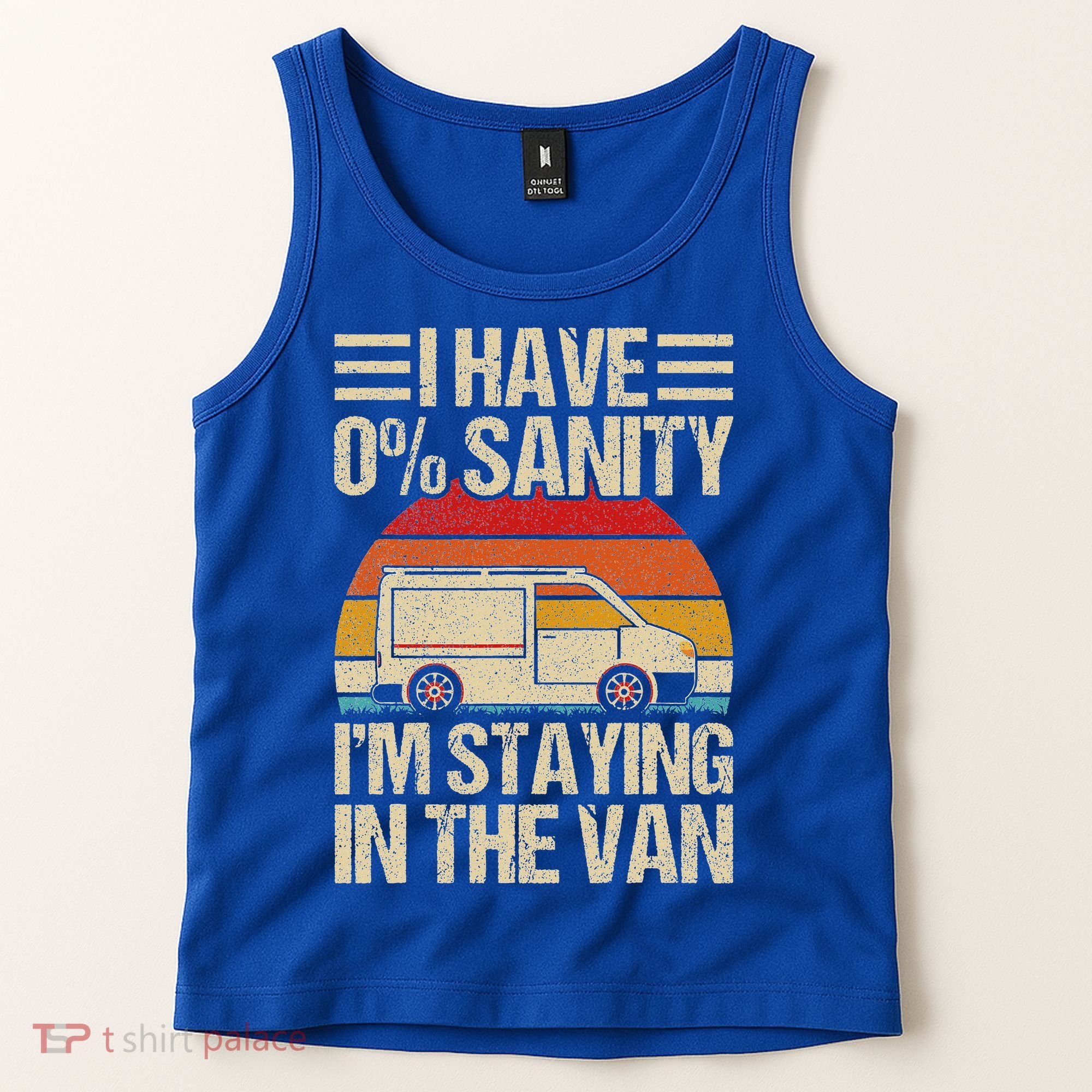 IM Staying In Tha Van Phasmophobia Tank Top
