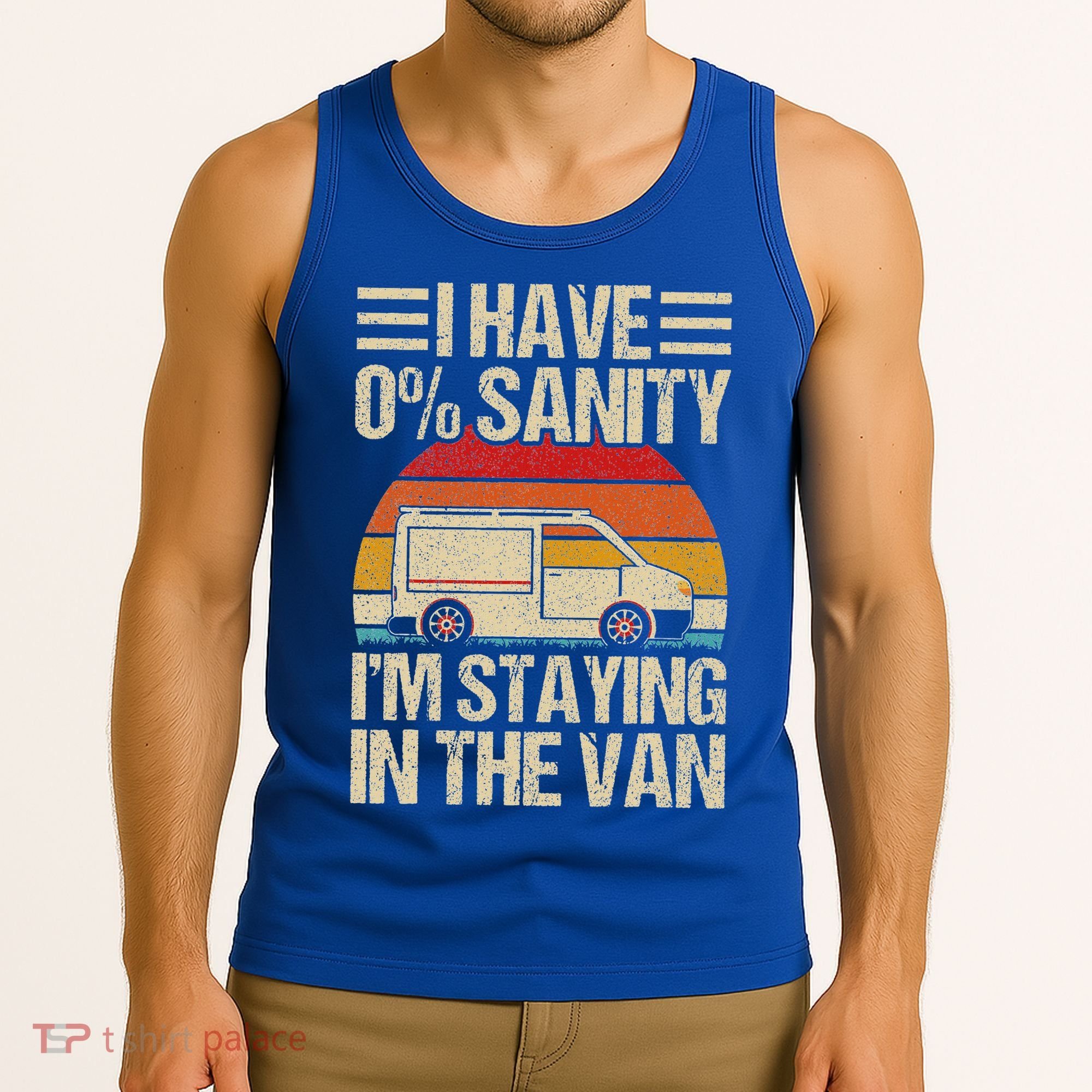 IM Staying In Tha Van Phasmophobia Tank Top