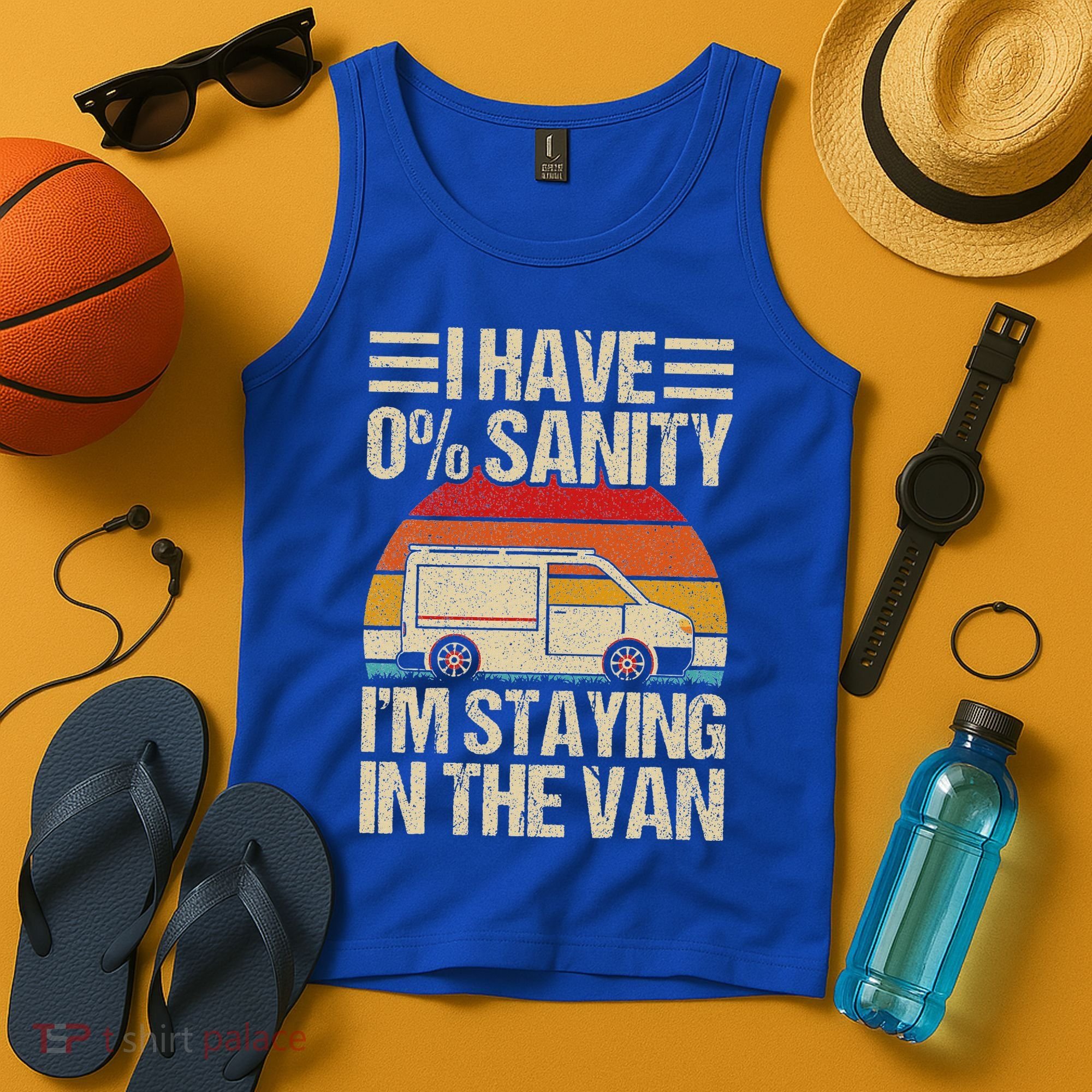 IM Staying In Tha Van Phasmophobia Tank Top