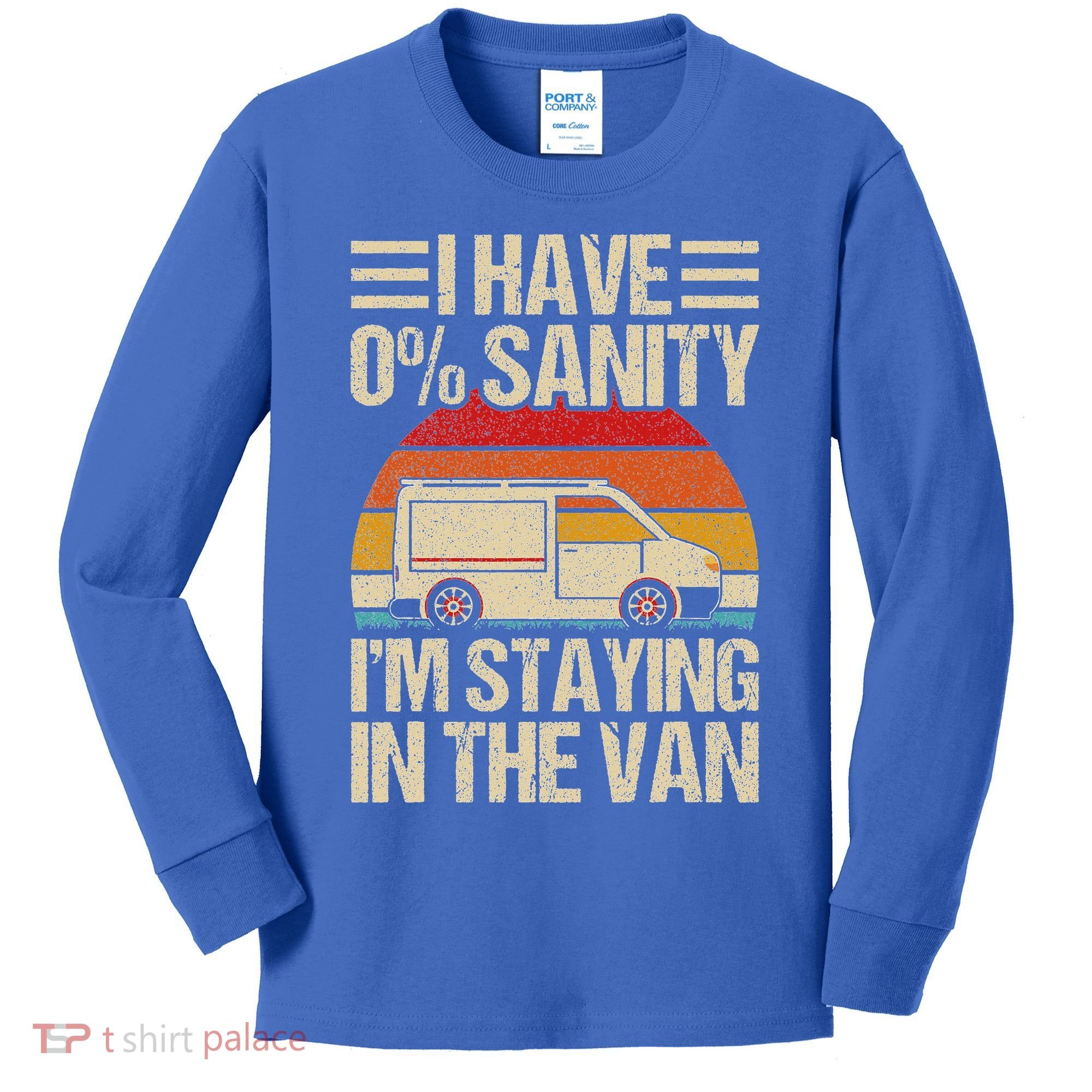 IM Staying In Tha Van Phasmophobia Kids Long Sleeve Shirt