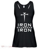Iron Sharpens Iron Christian Faith Ladies Essential Flowy Tank thumb 0