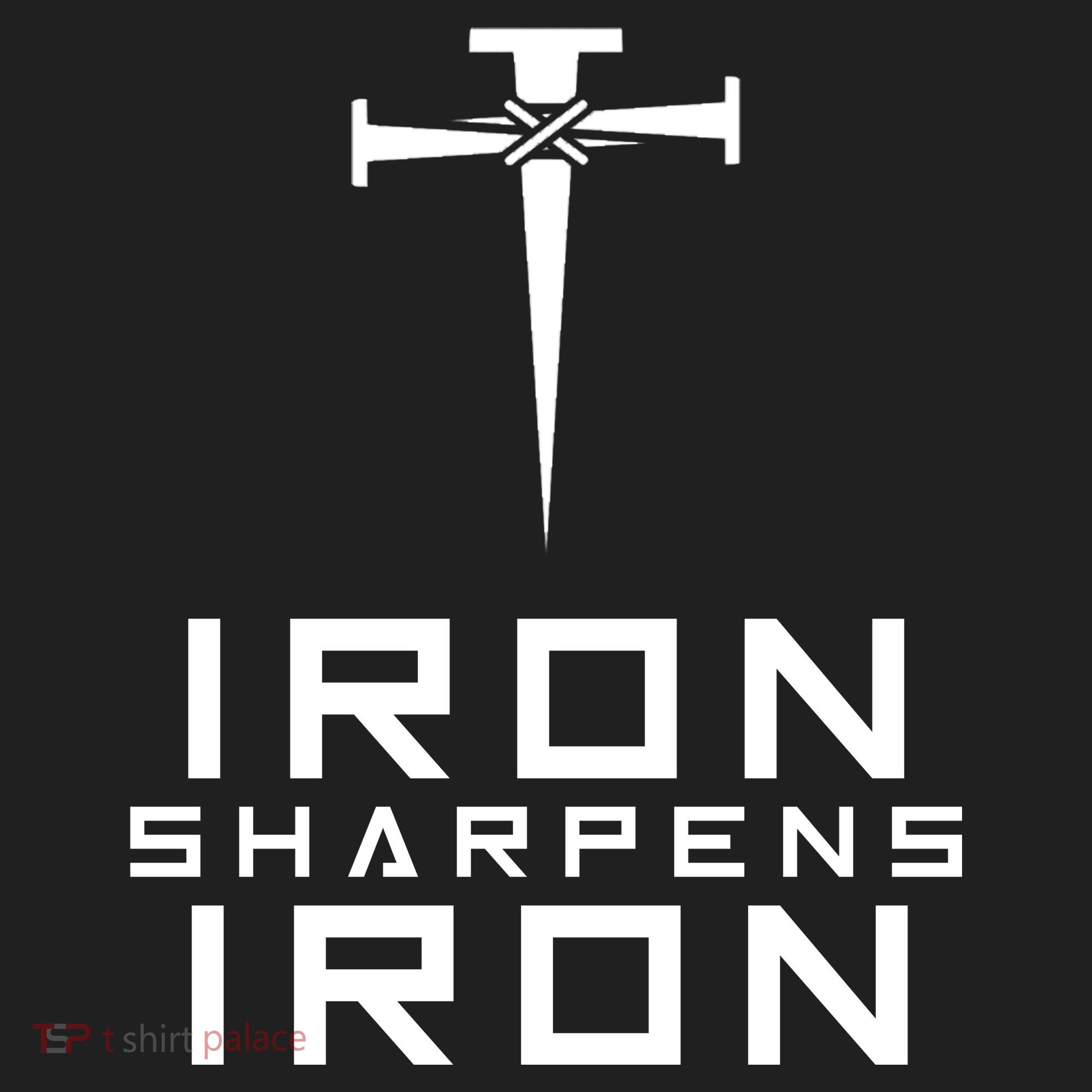 Iron Sharpens Iron Christian Faith 12oz Stainless Steel Coffee Mug