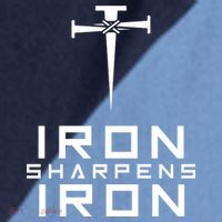 Iron Sharpens Iron Christian Faith Raglan Baseball Sleeve Shirt thumb 2