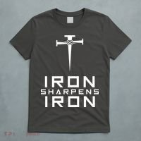 Iron Sharpens Iron Christian Faith T-Shirt thumb 5
