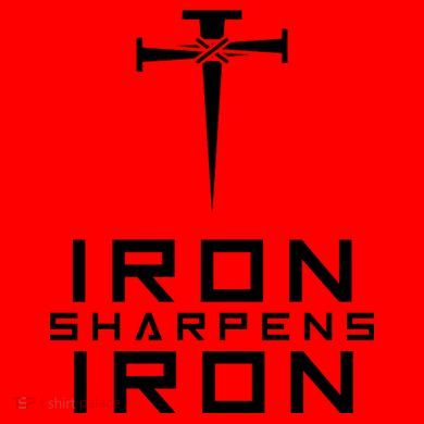 Iron Sharpens Iron Christian Faith Santa Hat