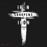 Iron Sharpens Iron Proverbs 2717 Christian Hoodie thumb 2