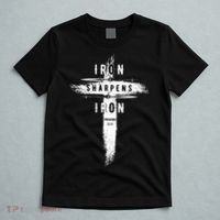 Iron Sharpens Iron Proverbs 2717 Christian T-Shirt thumb 5