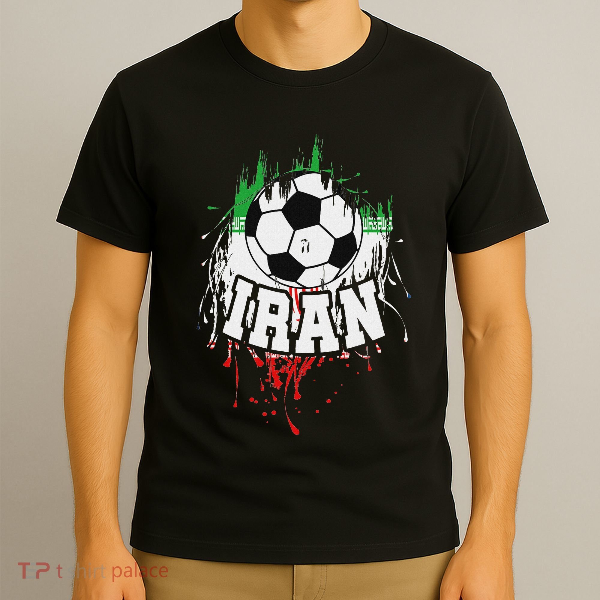 Iran Soccer Iranian Football Persian Futbol T-Shirt