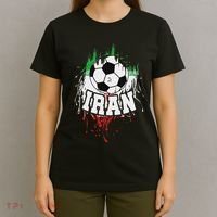 Iran Soccer Iranian Football Persian Futbol T-Shirt thumb 4