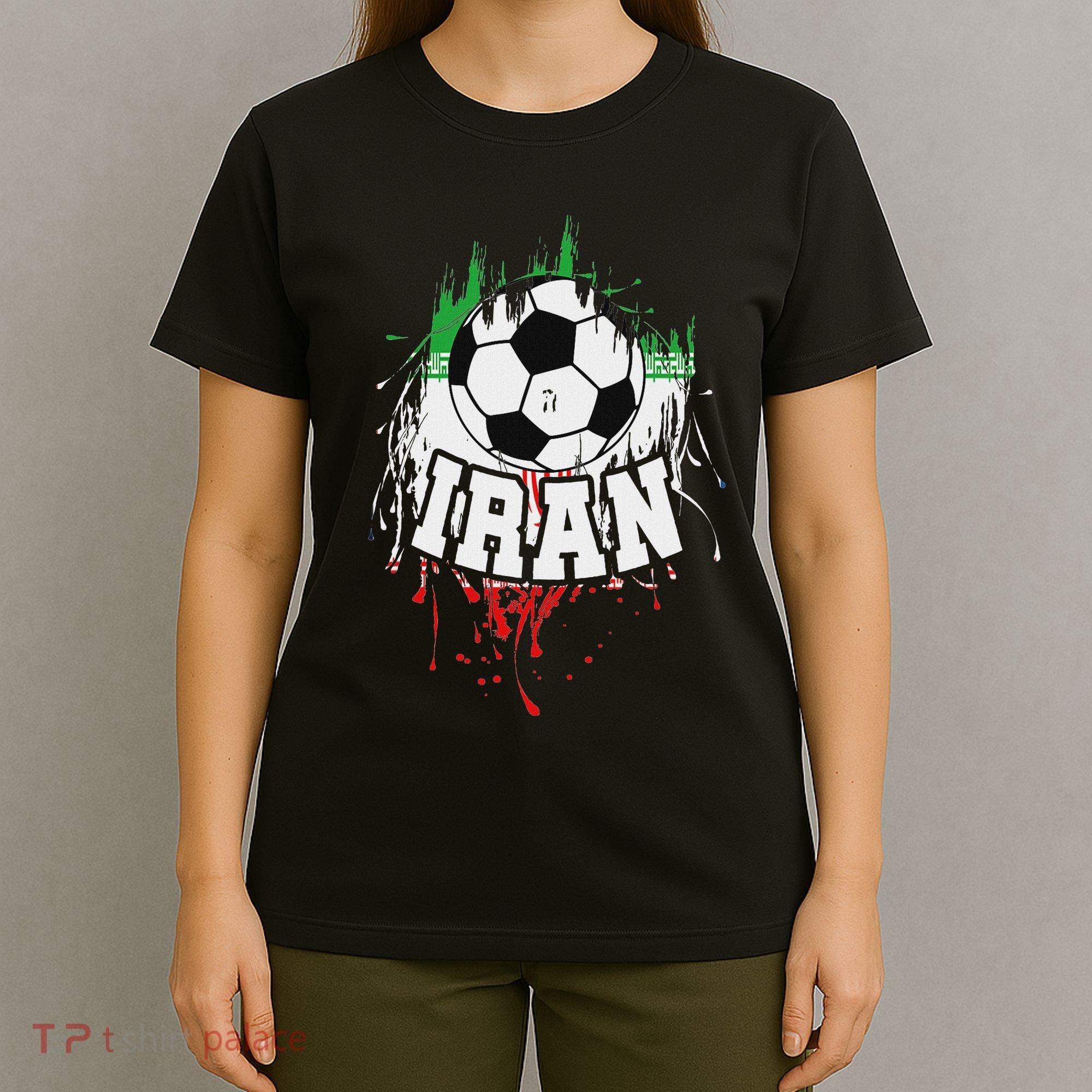 Iran Soccer Iranian Football Persian Futbol T-Shirt