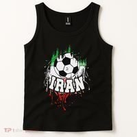 Iran Soccer Iranian Football Persian Futbol Tank Top thumb 2