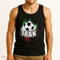 Iran Soccer Iranian Football Persian Futbol Tank Top thumb 3