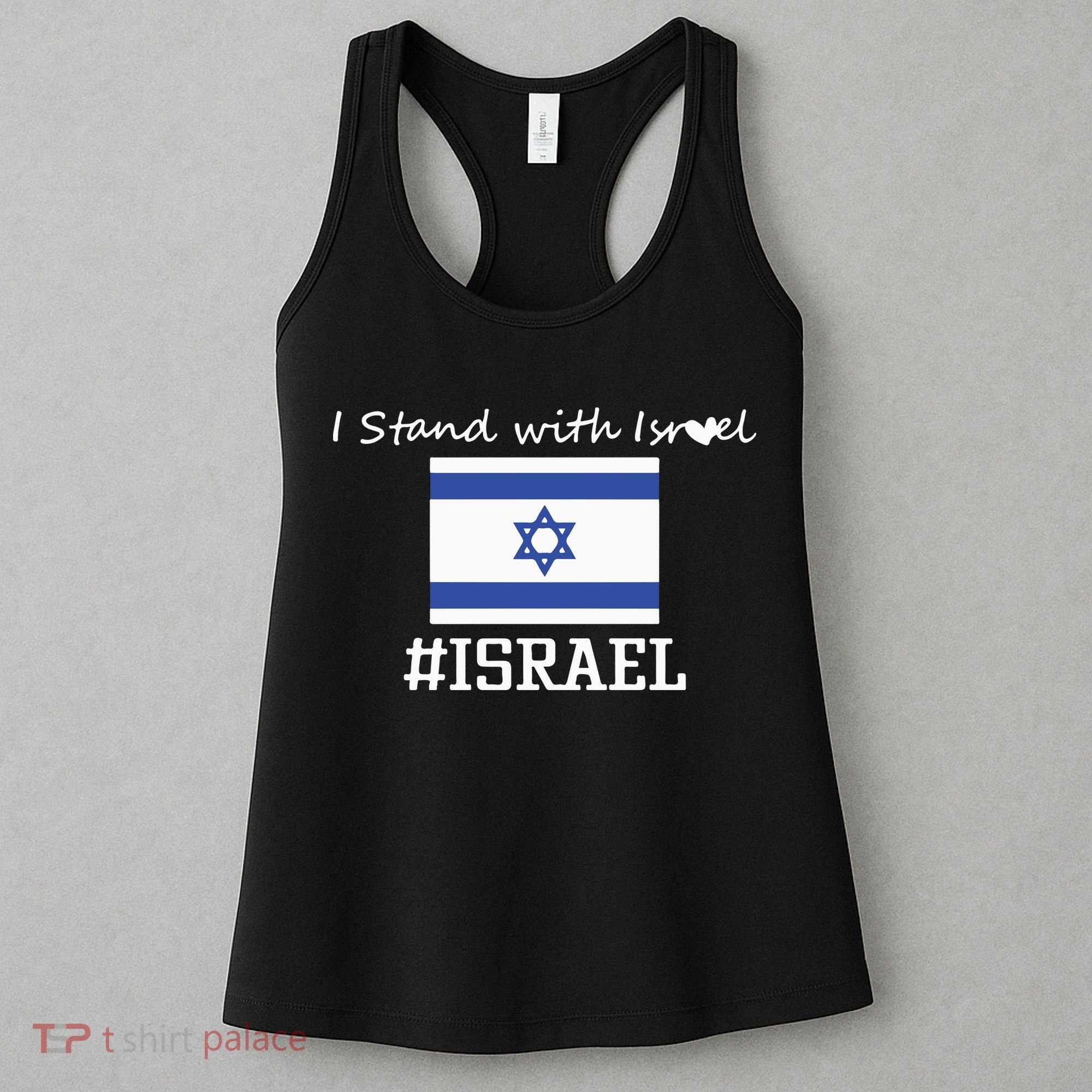 Israel Support Israel Stop War Support Israel No War Palestine Women's Tank Top