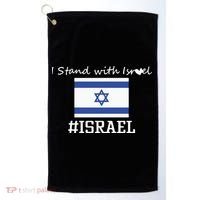 Israel Support Israel Stop War Support Israel No War Palestine Golf Towel thumb 0