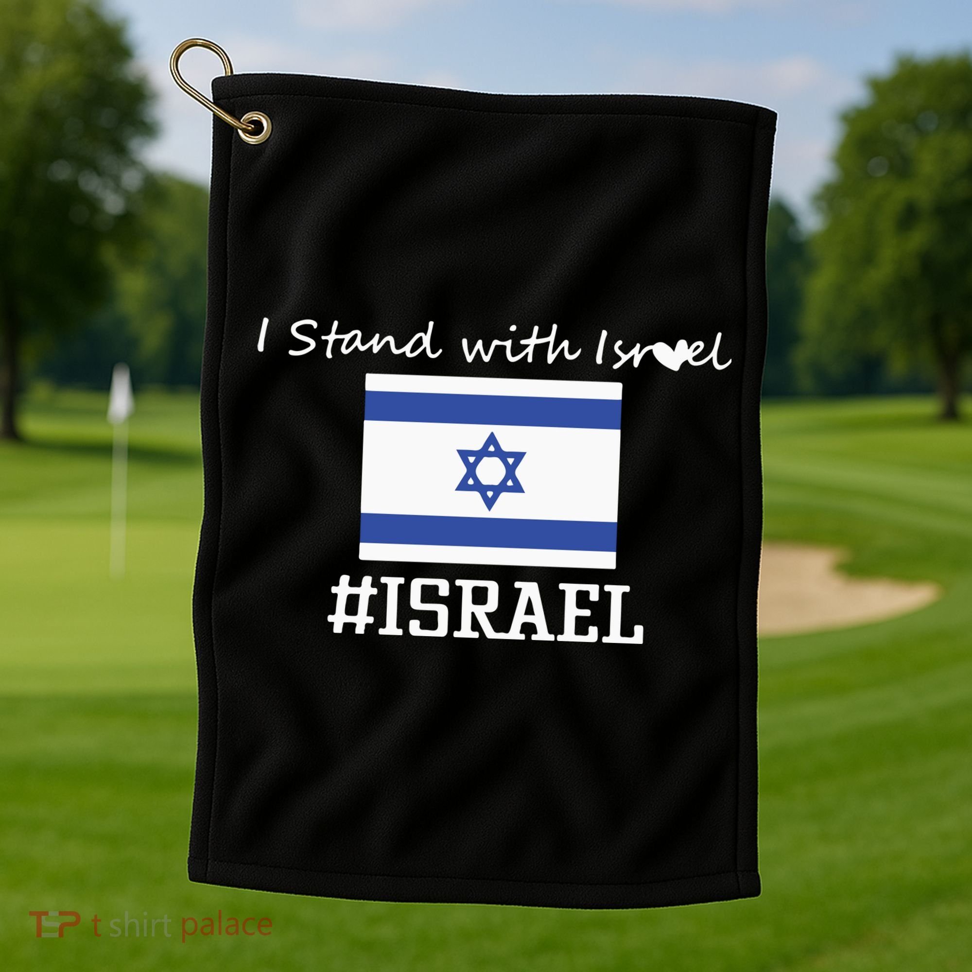 Israel Support Israel Stop War Support Israel No War Palestine Golf Towel
