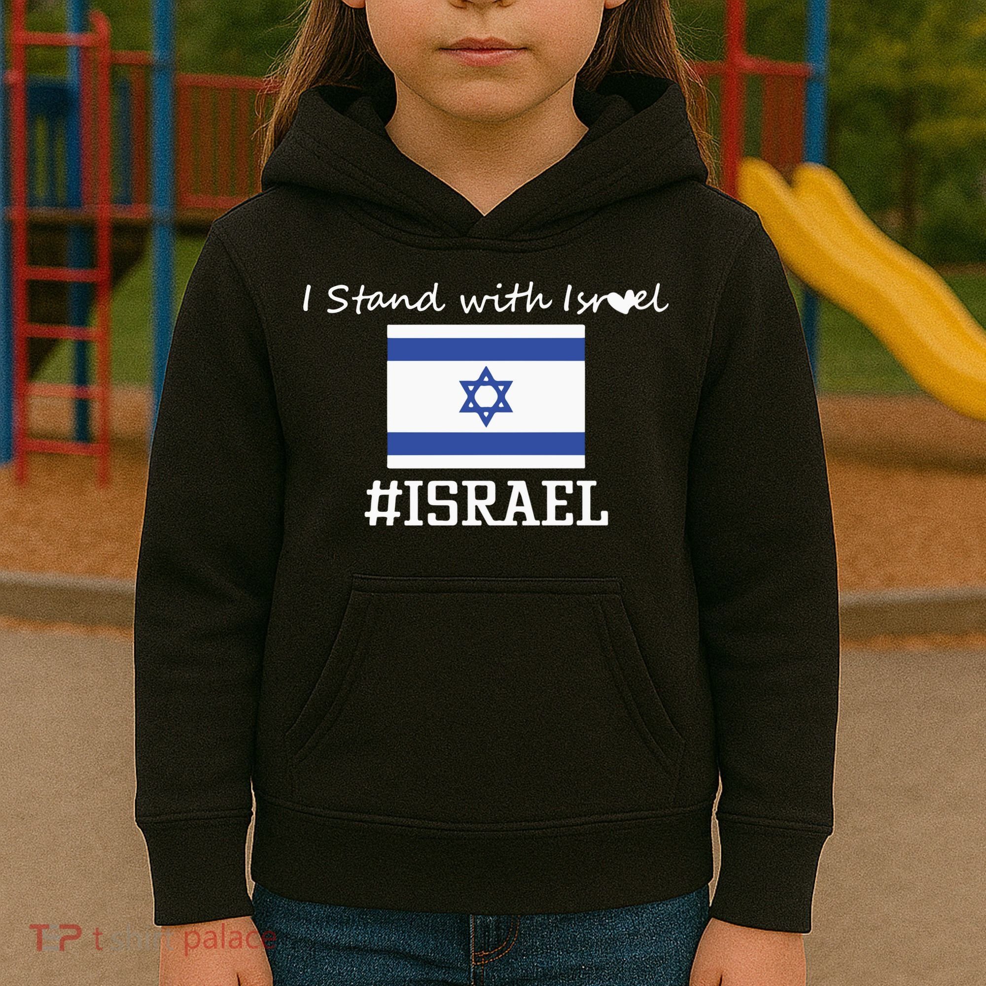 Israel Support Israel Stop War Support Israel No War Palestine Kids Hoodie